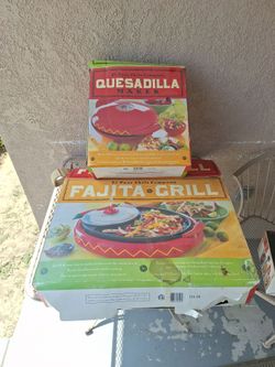 Vintage fajita grille and quedadilla maker