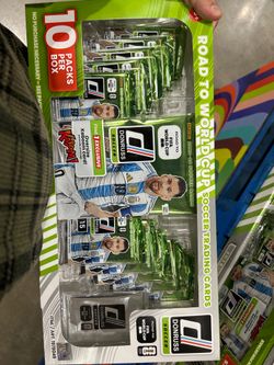 Road To World Cup Messi soccer trading cards