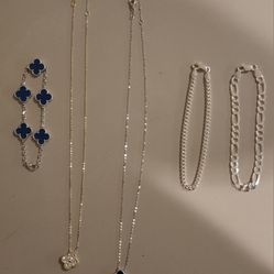 10k/14k And Silver And Mossinite Jewelry. 