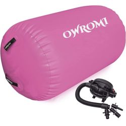 Brand New In The Box- Gymnastic Air Roller Barrel, Inflatable Air Spot Tumbler Backbend Trainer with Electric Pump Air Roller Air Spot Gymnastics Air 