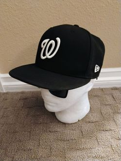 Washington Nationals 59 fifty Black Fitted Hat 7 1/4