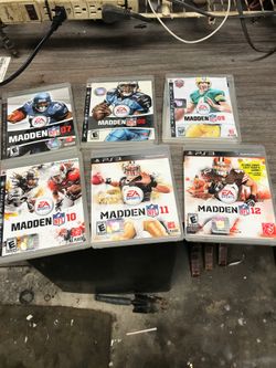 $20 allMadden PS3 games