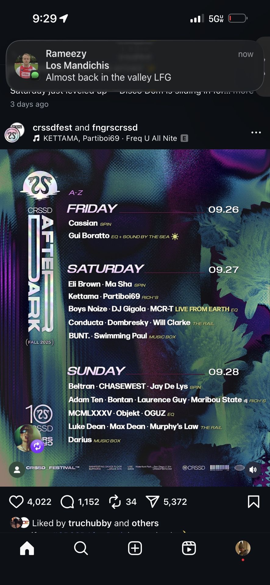 CRSSD AFTER DARK : BOYS NOIZE 2 TICKETS