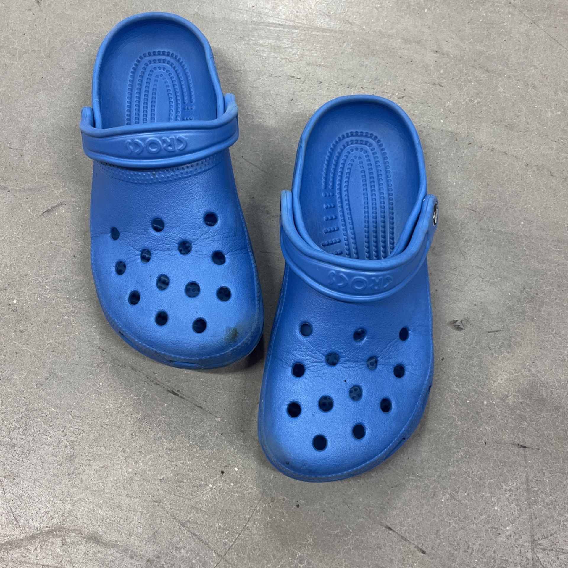 Blue Crocs Size 7 Womens