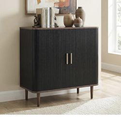 Fluted Accent Cabinet 