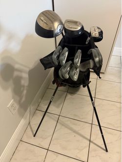 Full Golf Club Set w/ Stand Bag