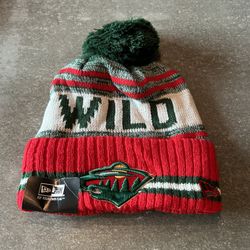 PRICE IS FIRM Brand new Minnesota Wild beanie