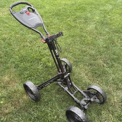TourTrek One-Click 4-Wheel Push Cart