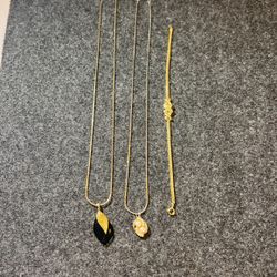 Trio of Fashion Jewelry 