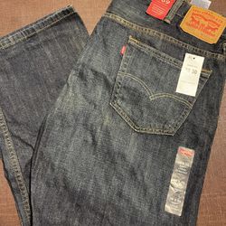 Brand New Mens 38x30 Levi’s Blue Jeans 