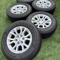 GMC Sierra Chevy Silverado Tahoe Yukon Rims Tires 