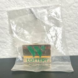 Washington State Lottery Lapel Pin - Brand New