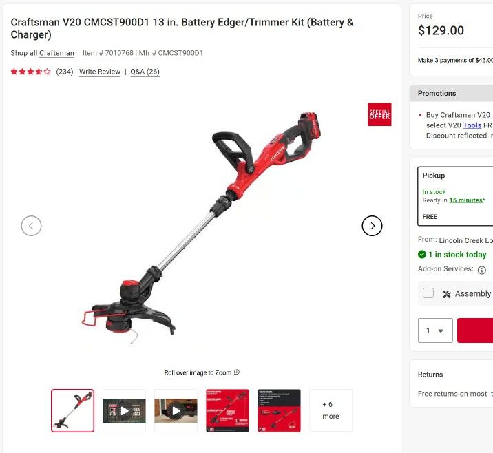 3 Craftman Tool BRANDNEW