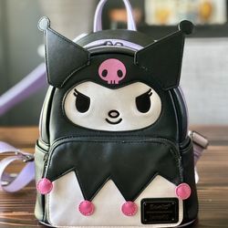 Kuromi Mini Backpack Purse Sanrio Loungefly 