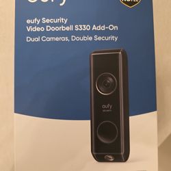 Eufy S330 Dual Camera Doorbell