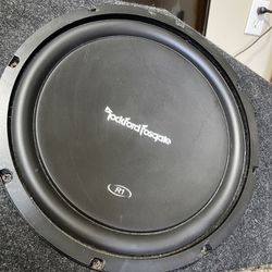 RockfordFosgate 2 12” Subwoofers With Box