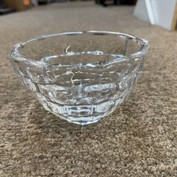 Kosta Boda Sweden Opus 1 Crystal Bowl Rolf Sinnemark Design