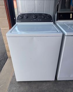 White Whirlpool Washer