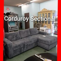 ✨ Corduroy Sectional 