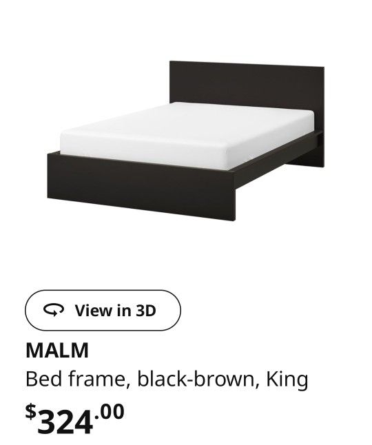king size bed black