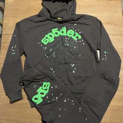 Sp5der Hoodie Set