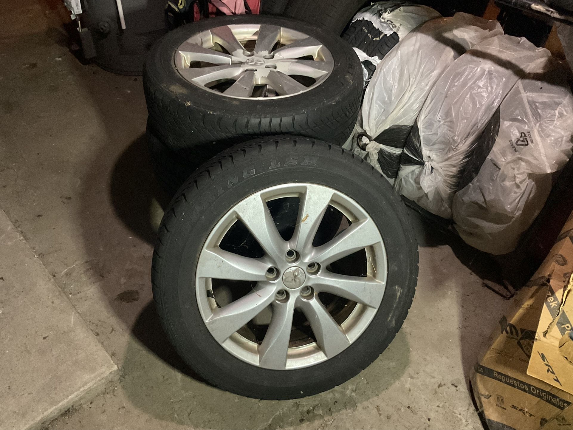 18” Mitsubishi Wheels And Tires For Sale $400