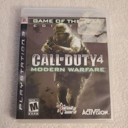 Call Of Duty 4 (PS3)