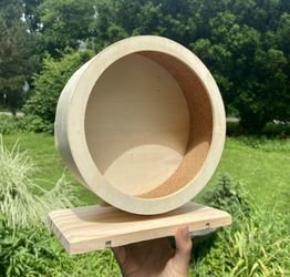 Wooden Hamster Wheel