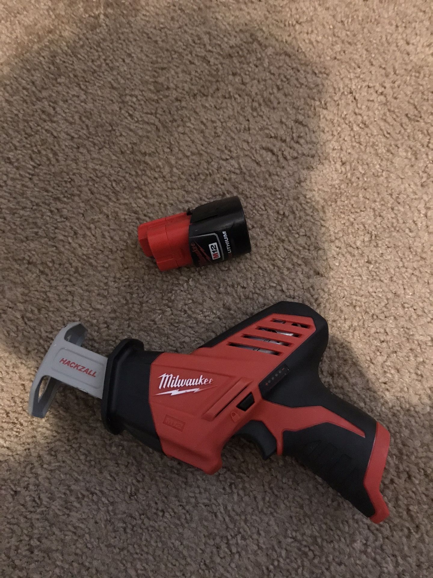 Milwaukee Hack Zall M12 Comes With Battery And Diablo Blade