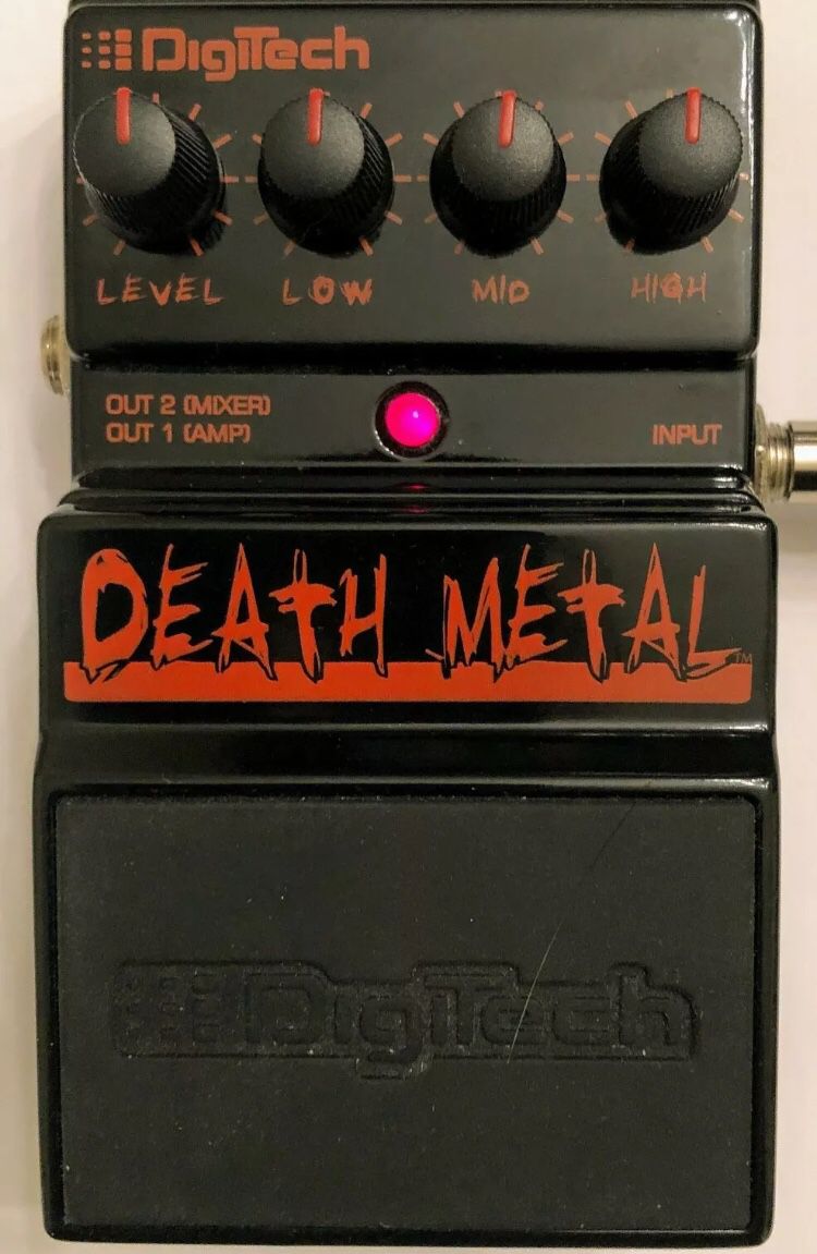 Digitech Death metal guitar pedal