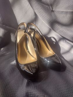 Black Heels Size 6 1/2
