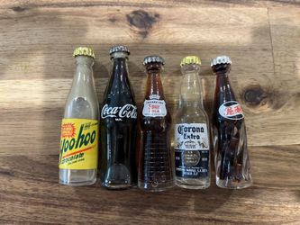 Mini Vintage Soda Bottles