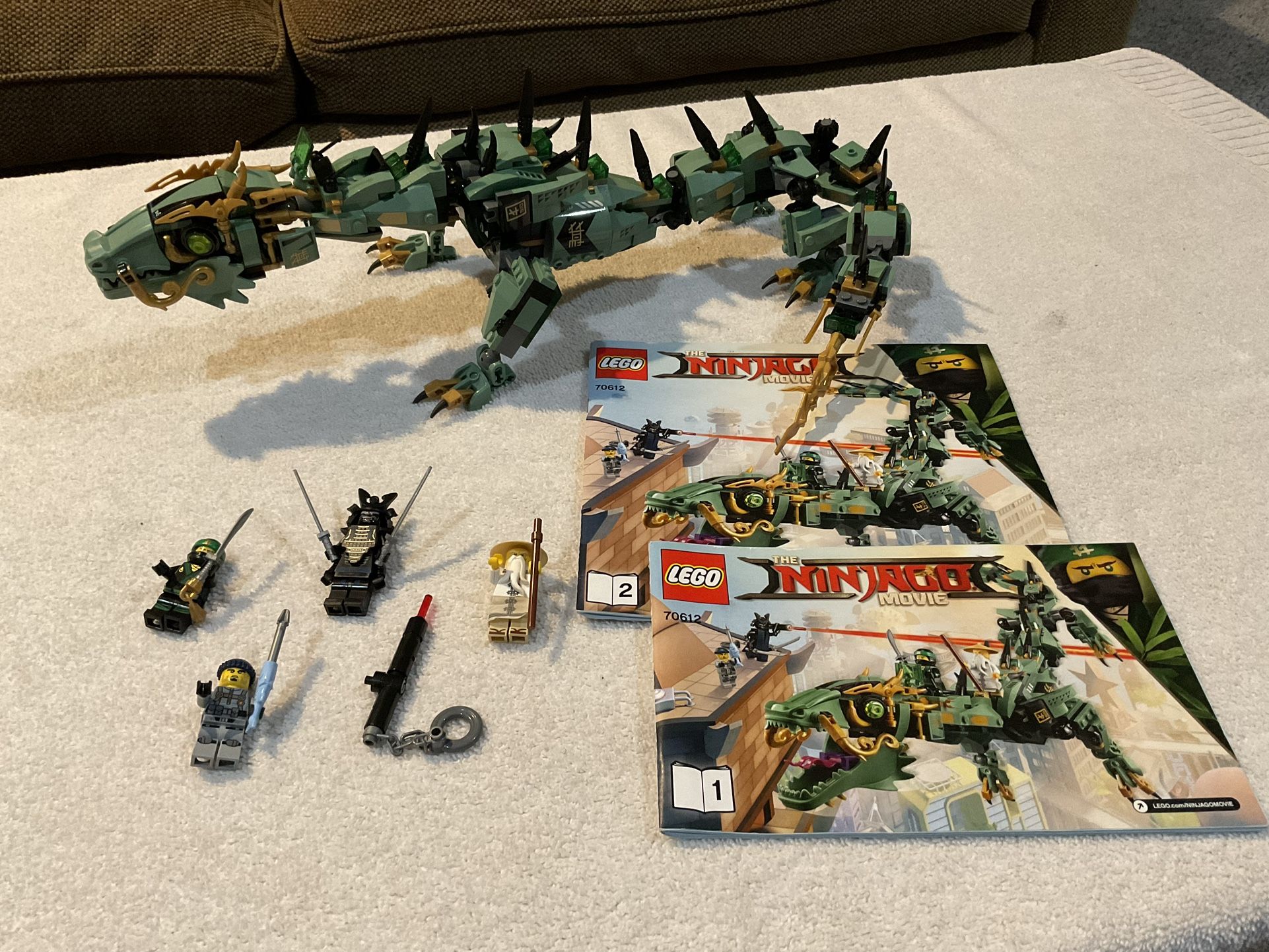 LEGO Ninjago Green Ninja Mech Dragon 70612 Building Kit
