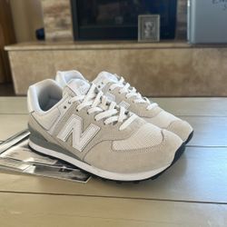 Like new New Balance 574, Women's Size 10, Men's Size 8