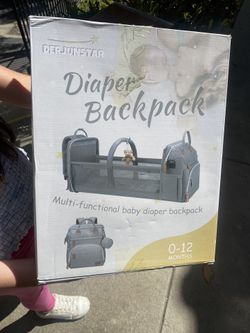 Brand New Diaper Backpack 