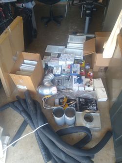 Hvac Brand new Equipment selling everything together
