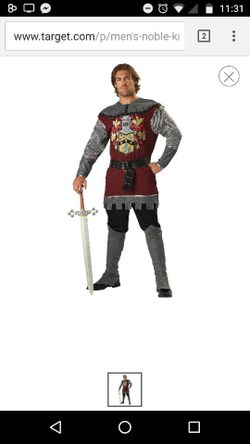 Prince or Knight costume adult (large)
