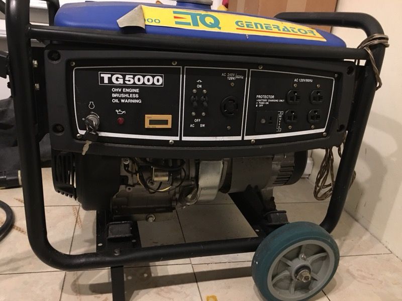 ETQ TG5000 Generator