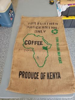 Coffee bean sack
