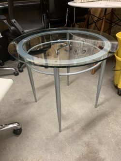 Glass Top Table 