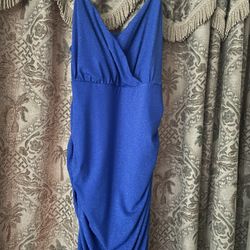 Blue  Evening Dress 