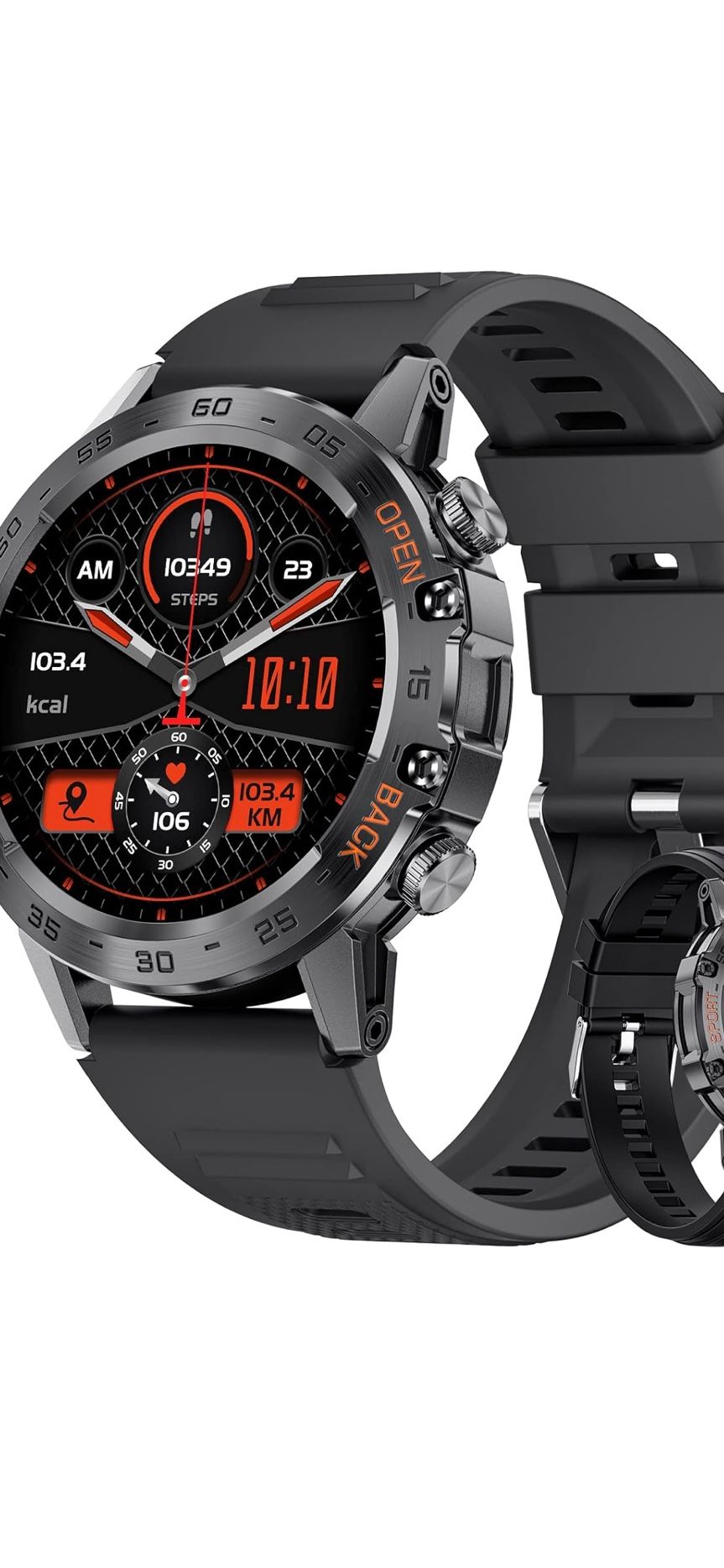 Smart Watch For Men: Military Grade