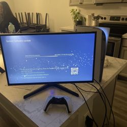 Ps5 2 Controllers Onn Monitor 