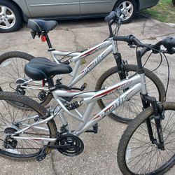 2 Pacific Derby Bikes Bicycles with 26" Tires Both For - $50 For Both  FIRM 