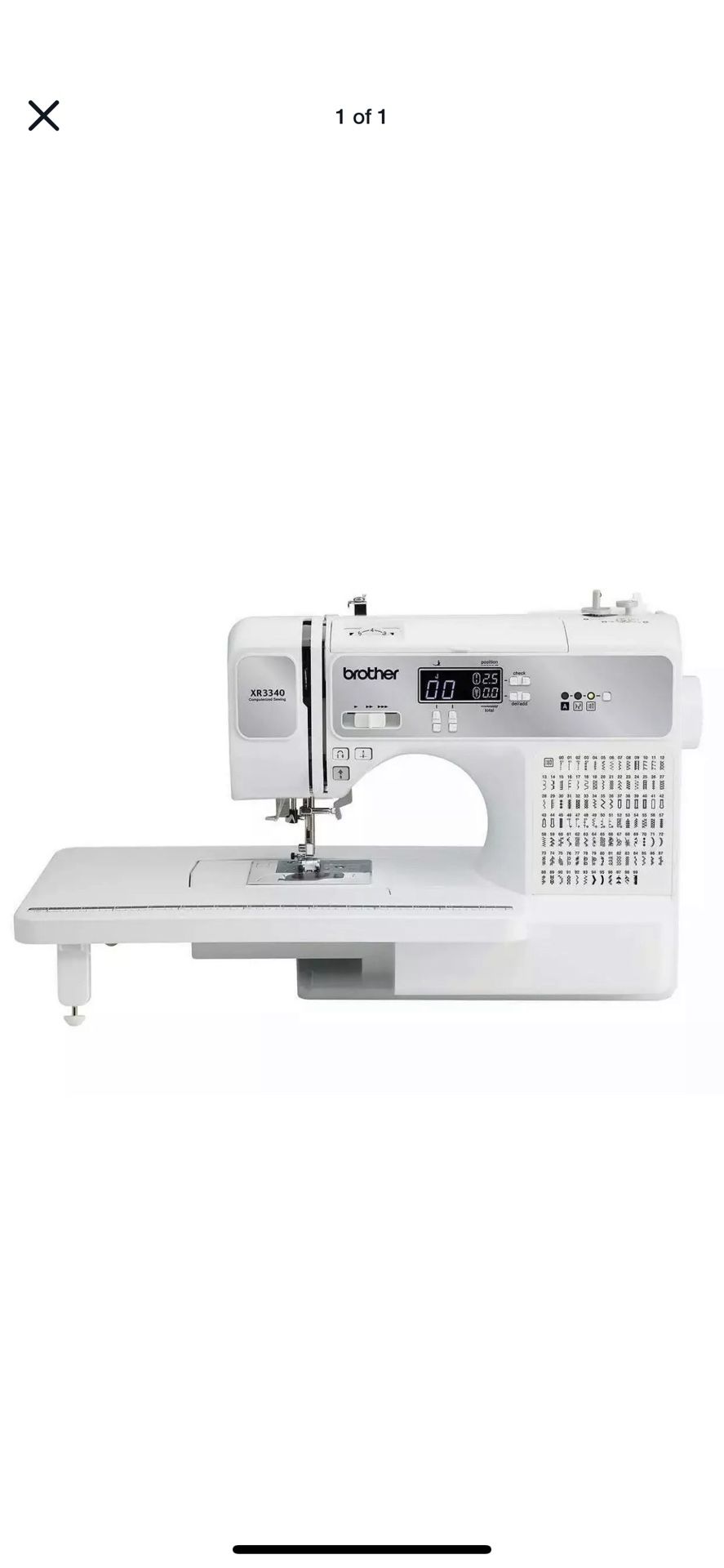 brother sewing machines XR 3340 amazing good price for Sale in Lake