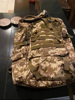 Large Camo Bag