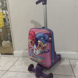 Scooter Luggage For Kids : LOL Surprise Shimmer & Shine Scootie Scooter Luggage Groove Zahramay