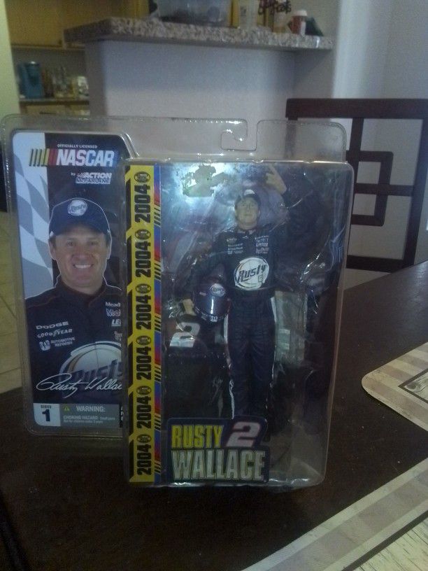 Rusty Wallace Collectible Figurine 2004