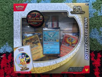Pokémon TCG 30th Celebration Poster Collection Box