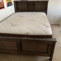 Queen Size Bed And Bed frame Madera CA
